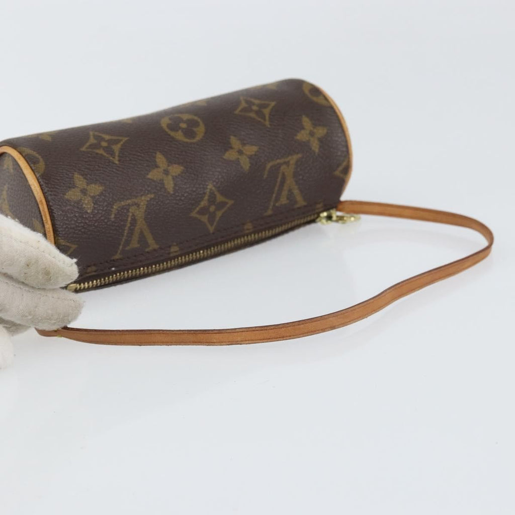 Louis Vuitton Papillon Pochette Monogram Canvas Brown Canvas Clutche & Pouche Bag