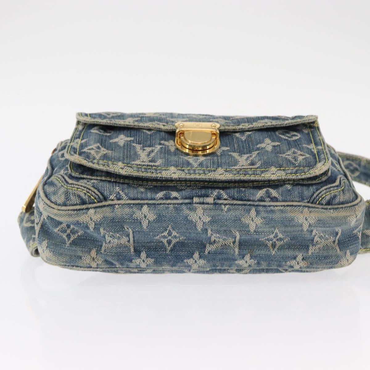 Louis Vuitton Bum Bag Denim Blue Denim_Jeans Shoulder Bag