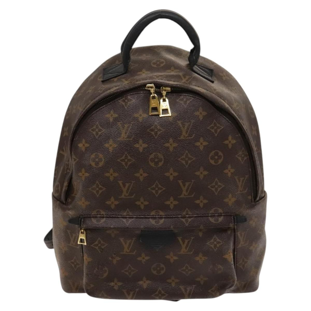 Louis Vuitton Palm Springs Backpack Monogram Canvas Brown Canvas Backpack Bag
