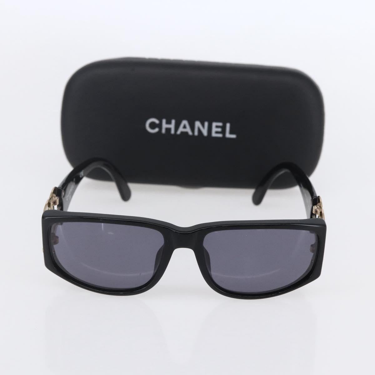 Chanel Logo Cc Sunglasses Plastic Black Plastic Sunglasse Accessory