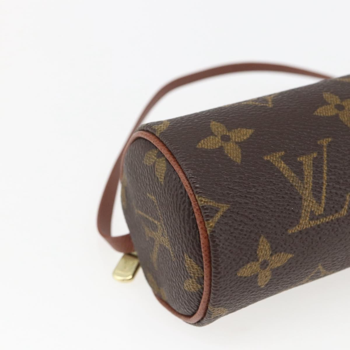 Louis Vuitton Papillon Pochette Monogram Canvas Brown Canvas Clutche & Pouche Bag