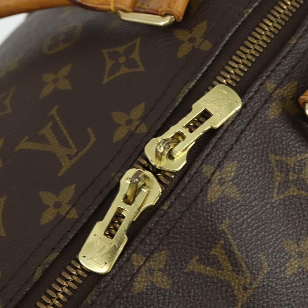 Louis Vuitton Keepall Bag Monogram Canvas Brown Canvas Travel Bag