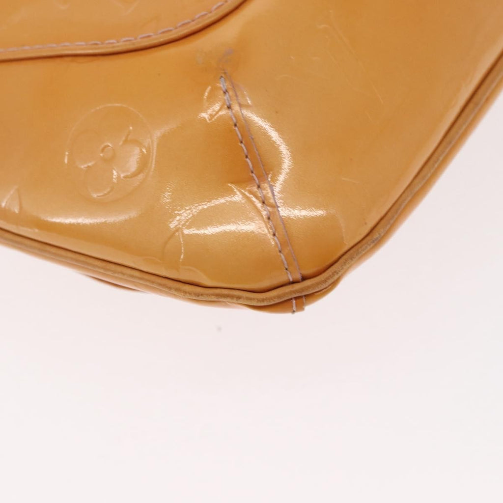 Louis Vuitton Thompson Street Handbag Monogram Vernis Yellow Patent_Leather Shoulder Bag