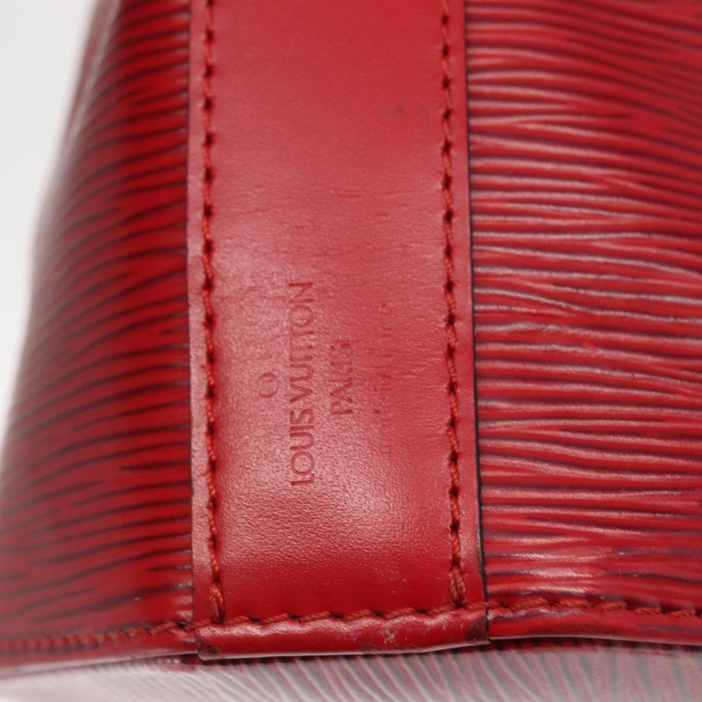 Louis Vuitton Vintage Sac D'epaule Handbag Epi Leather Red Leather Shoulder Bag