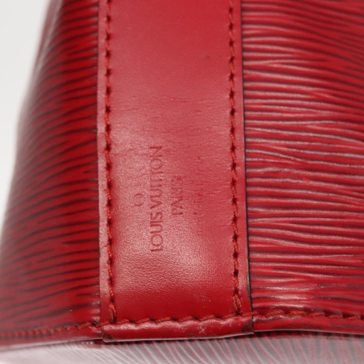 Louis Vuitton Vintage Sac D'epaule Handbag Epi Leather Red Leather Shoulder Bag