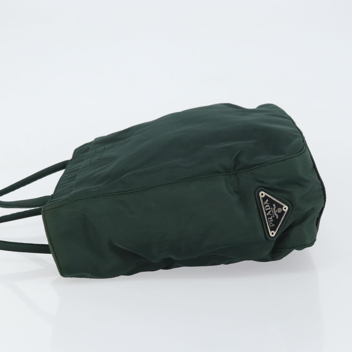 Prada Vintage Tote Tessuto Khaki Nylon Tote Bag Bag