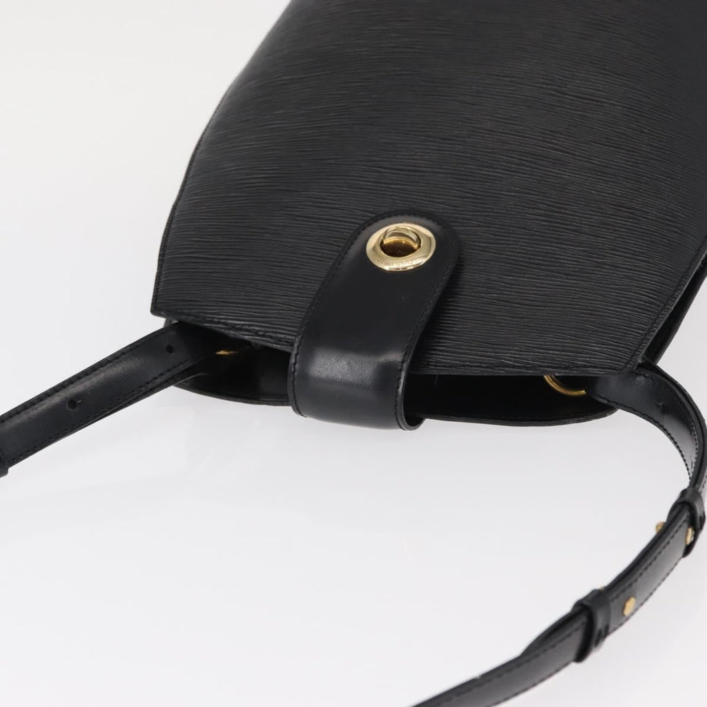 Louis Vuitton Cluny Shoulder Bag Epi Leather Black Leather Shoulder Bag
