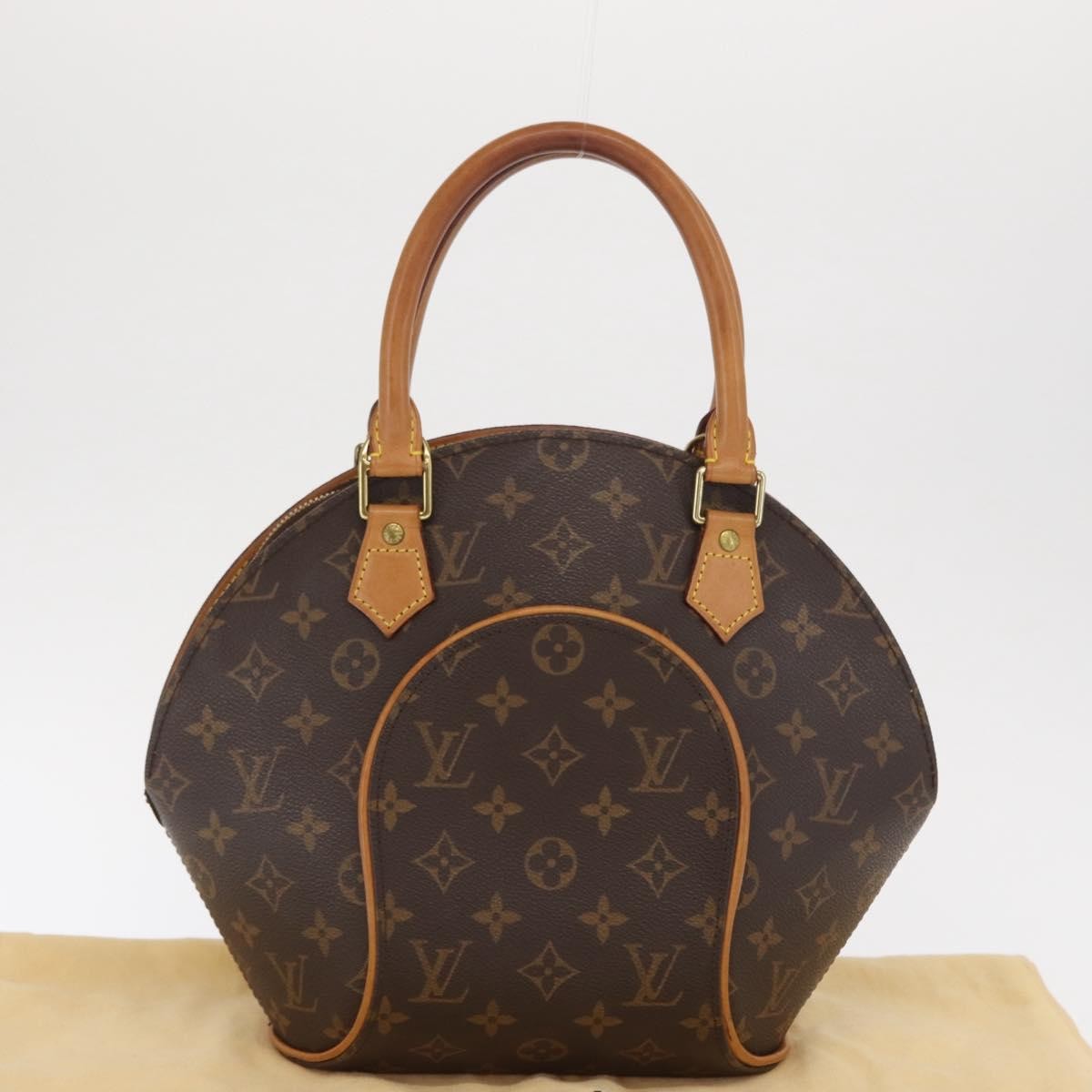 Louis Vuitton Ellipse Bag Monogram Canvas Brown Canvas Handbag