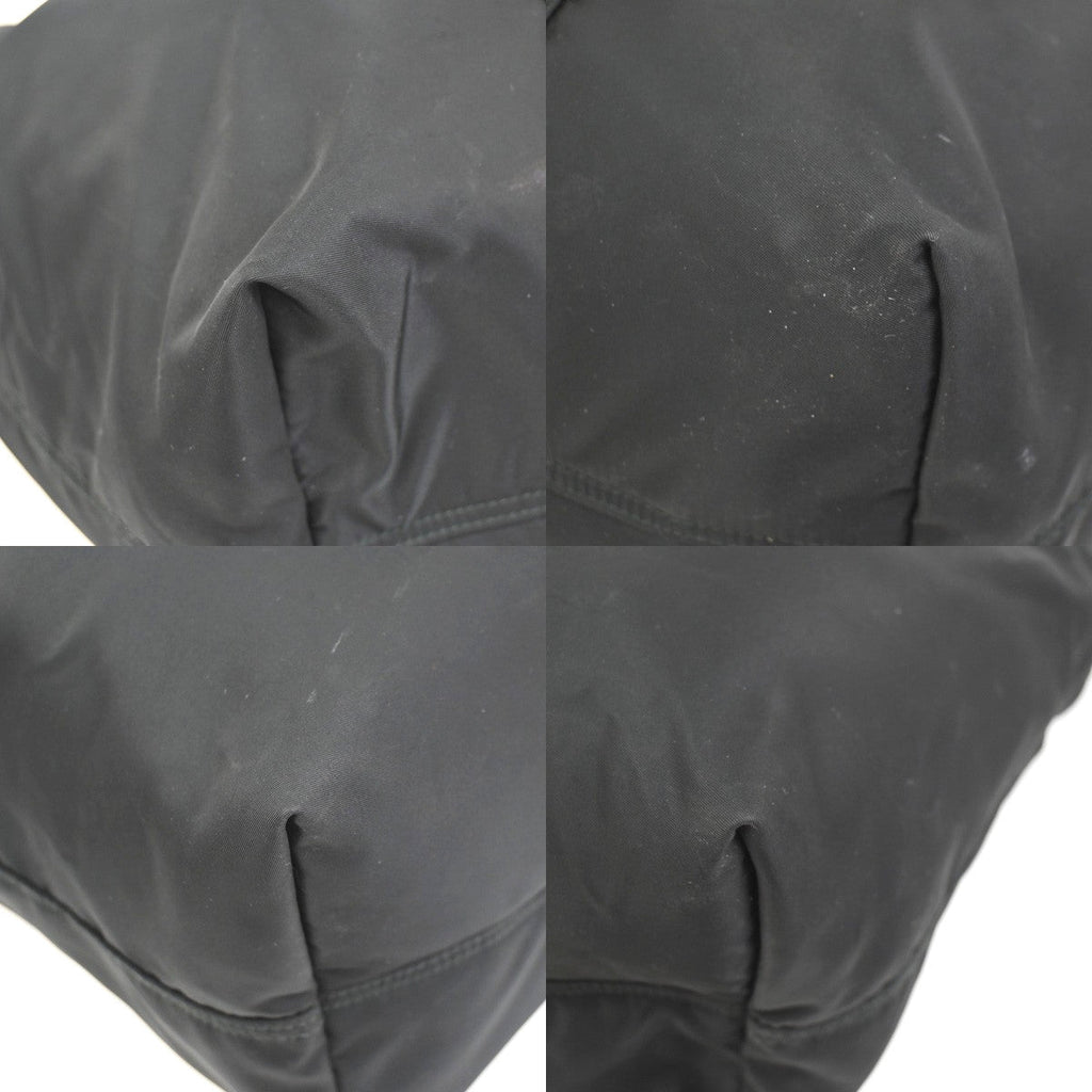 Prada Etiquette Tote Tessuto Black Nylon Tote Bag Bag
