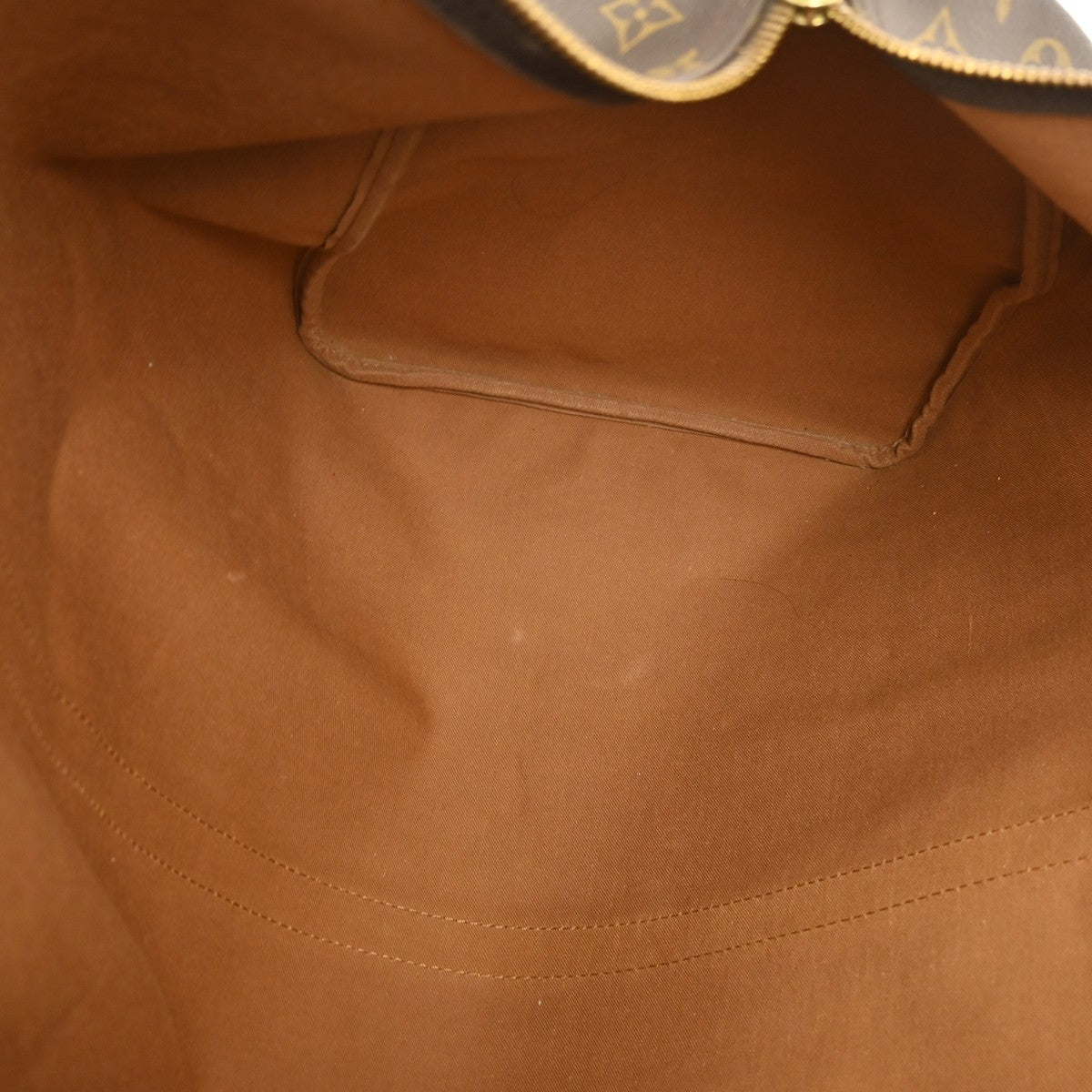 Louis Vuitton Keepall Bag Monogram Canvas Brown Canvas Travel Bag
