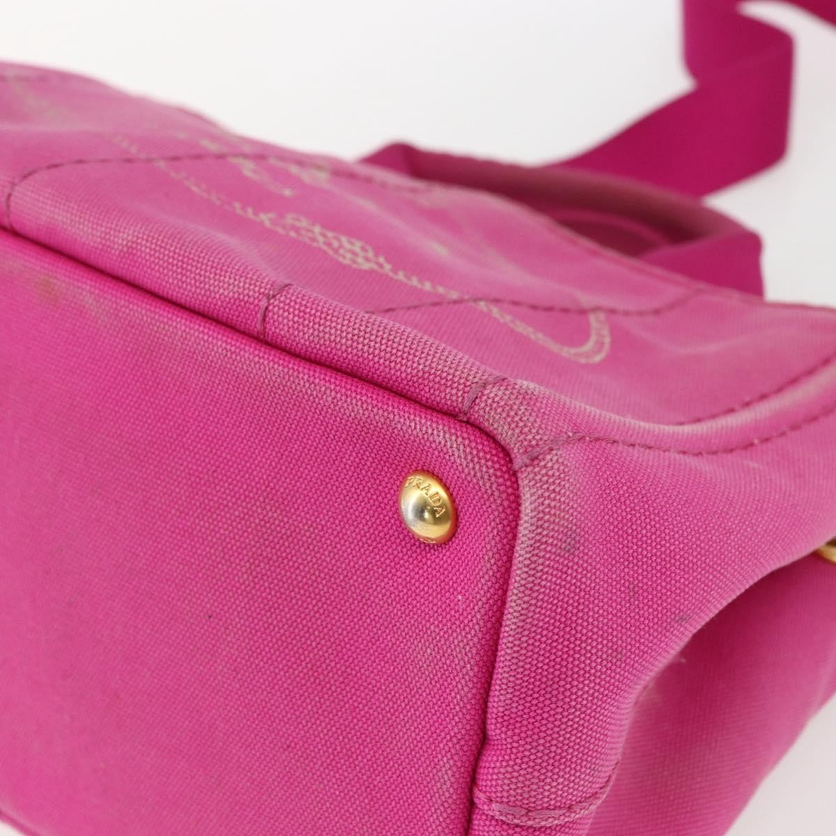 Prada Canapa Convertible Tote Canvas Pink Canvas Tote Bag Bag