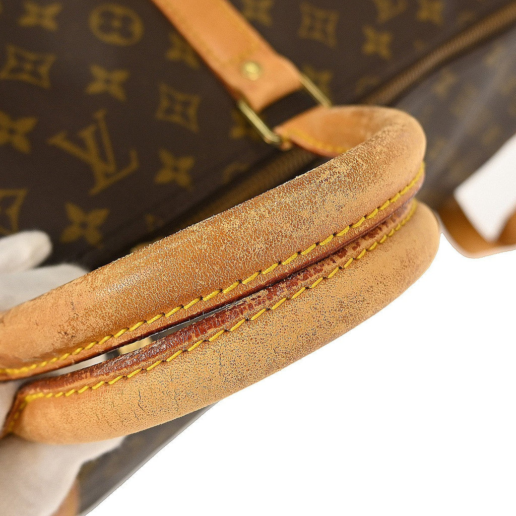 Louis Vuitton Keepall Bandouliere Bag Monogram Canvas Brown Canvas Travel Bag