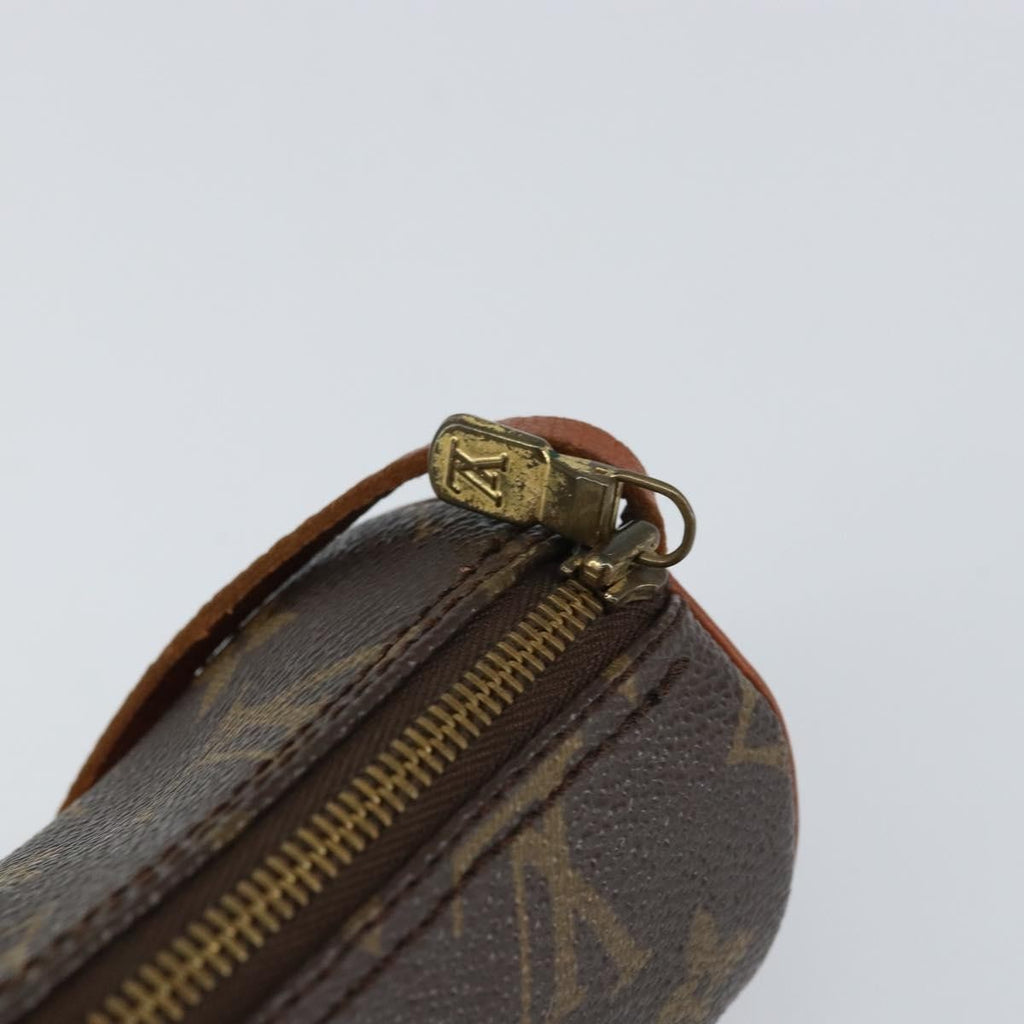 Louis Vuitton Papillon Pochette Monogram Canvas Brown Canvas Clutche & Pouche Bag