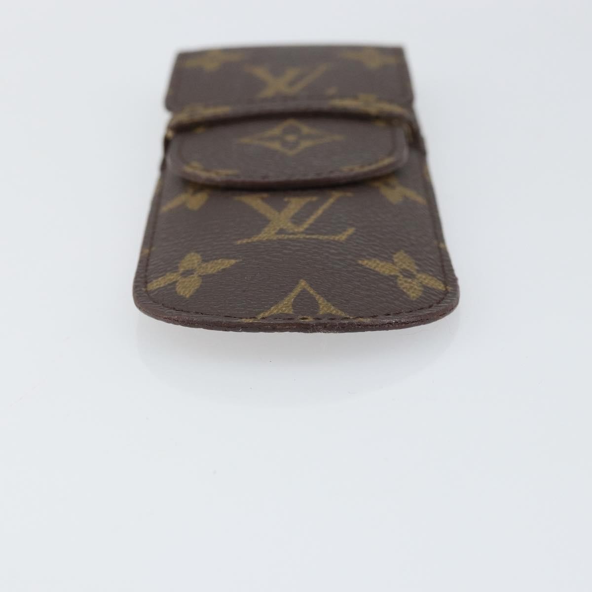 Louis Vuitton Etui À Stylo Canvas Brown Canvas Clutche & Pouche Bag