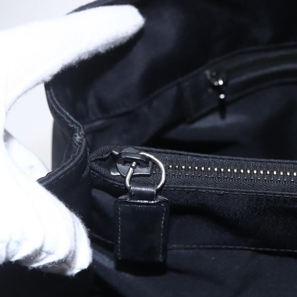 Fendi Vintage Ff Tote Nylon Black Nylon Tote Bag Bag