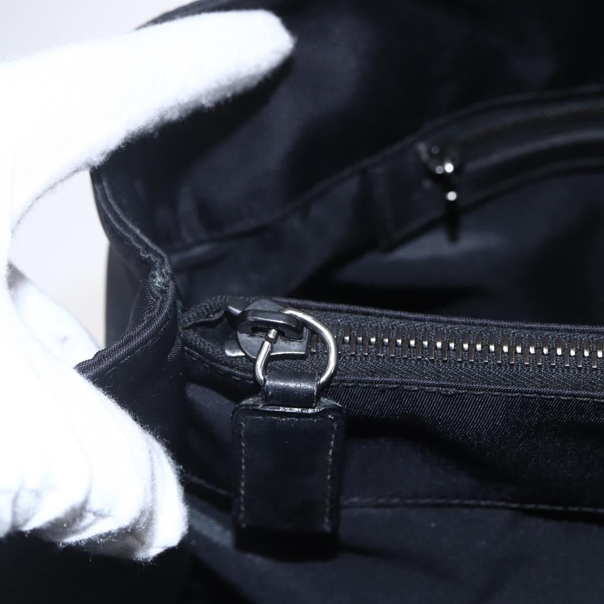 Fendi Vintage Ff Tote Nylon Black Nylon Tote Bag Bag