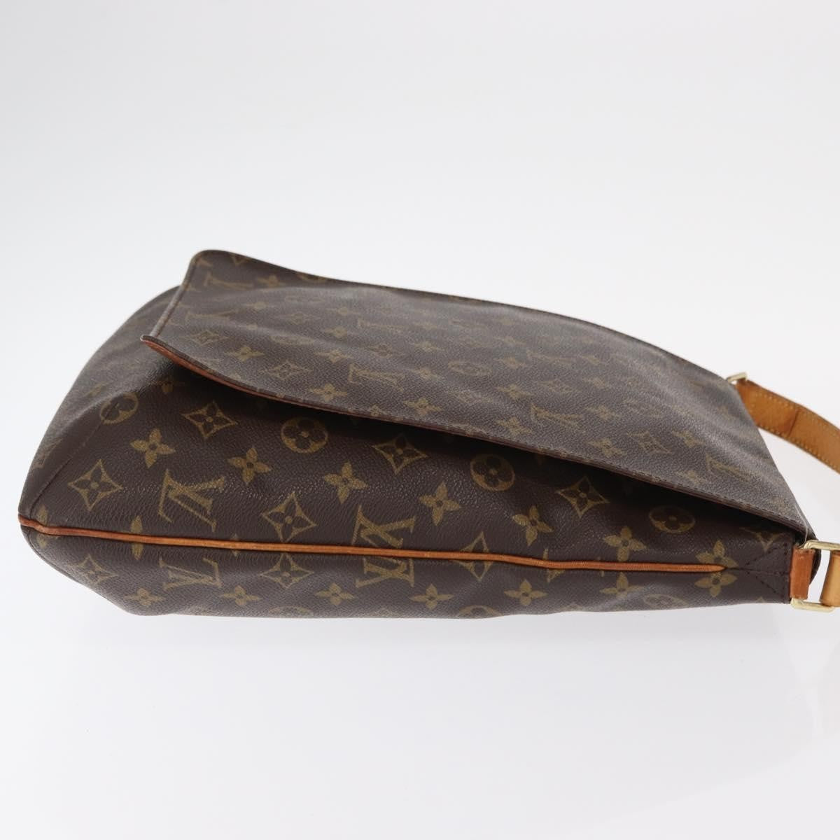 Louis Vuitton Musette Salsa Handbag Monogram Canvas Brown Canvas Shoulder Bag