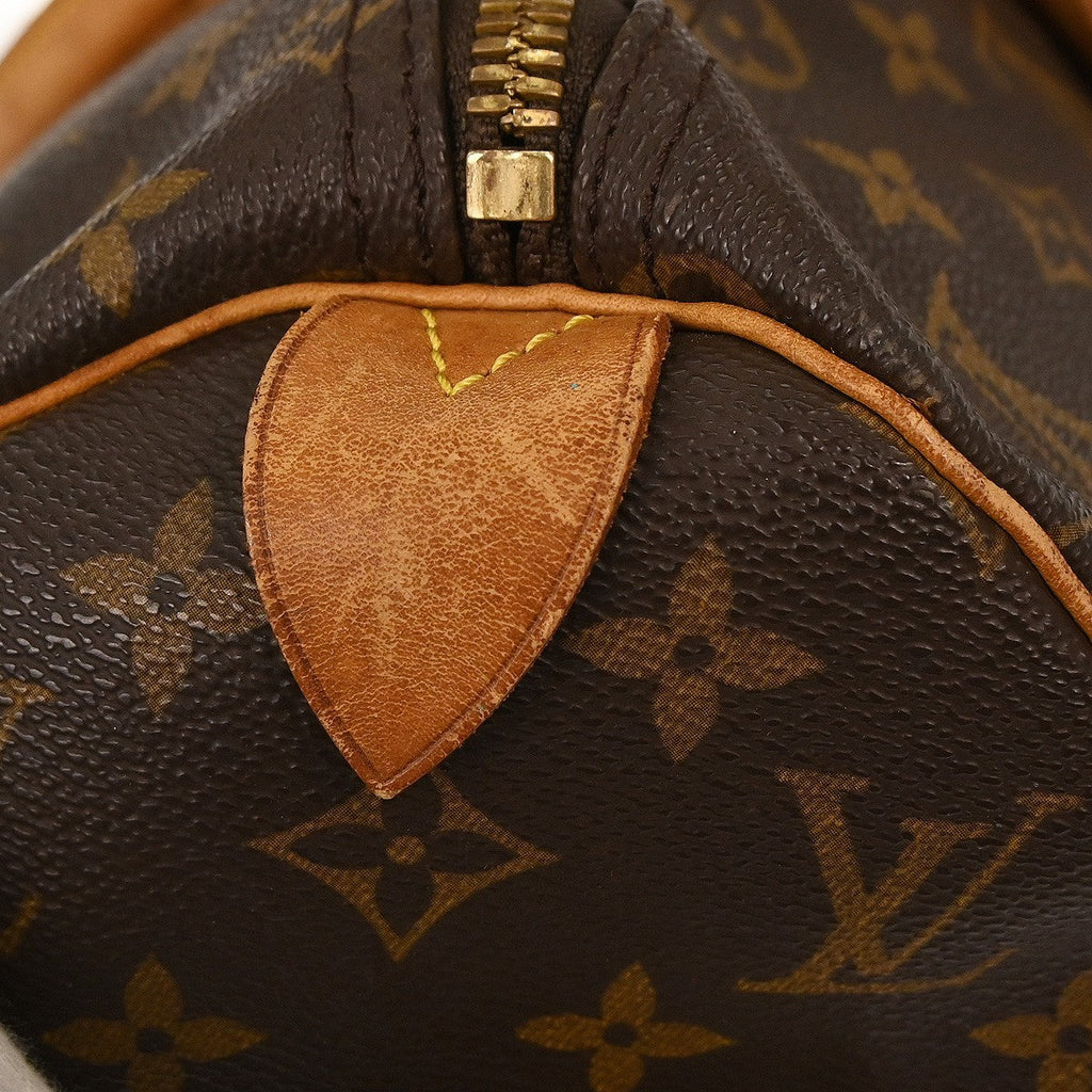 Louis Vuitton Keepall Bag Monogram Canvas Brown Canvas Travel Bag