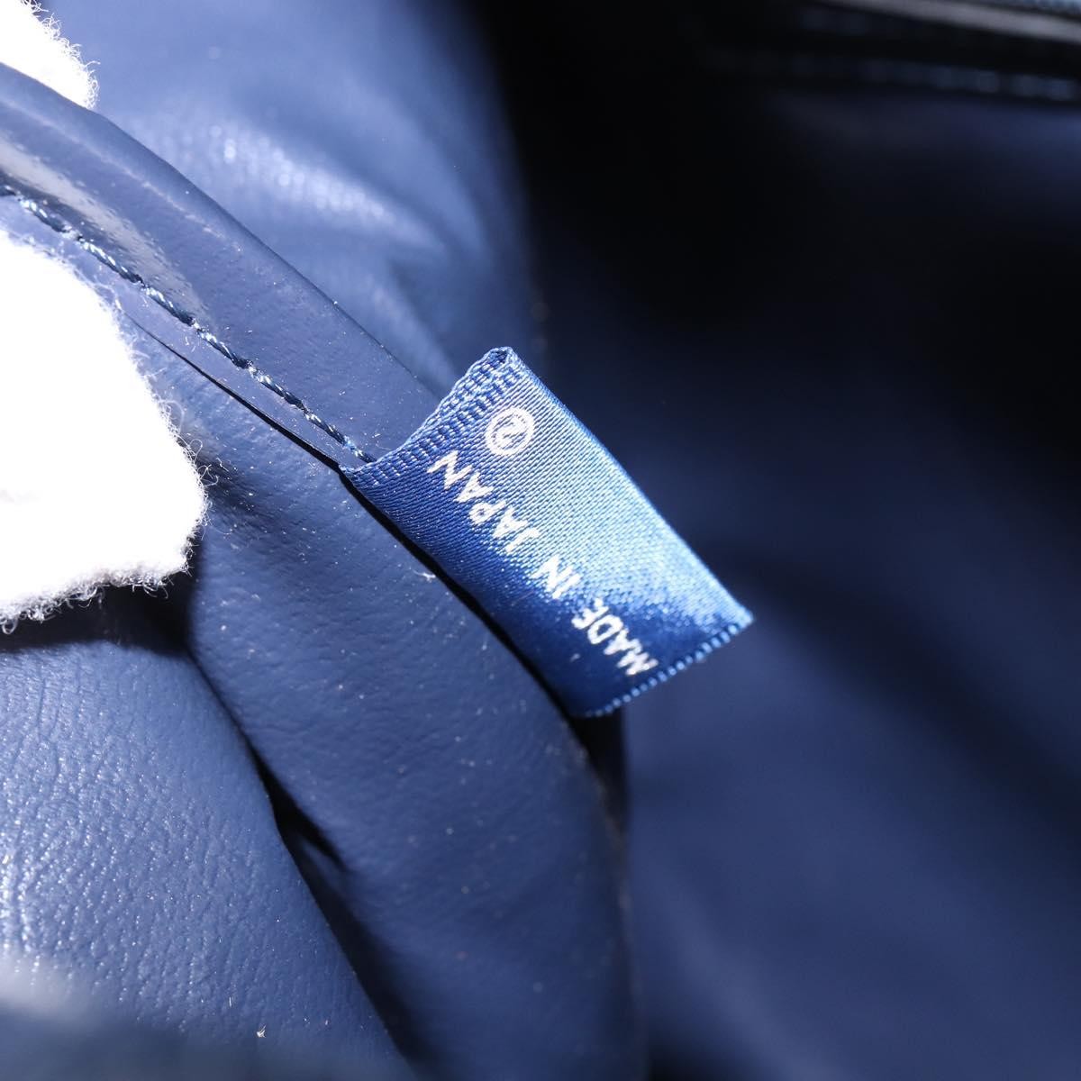Celine C Sulky Handbag Canvas Navy Canvas Handbag