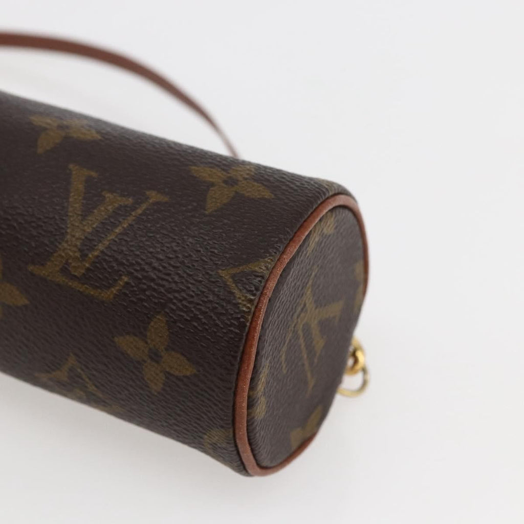 Louis Vuitton Papillon Pochette Monogram Canvas Brown Canvas Clutche & Pouche Bag