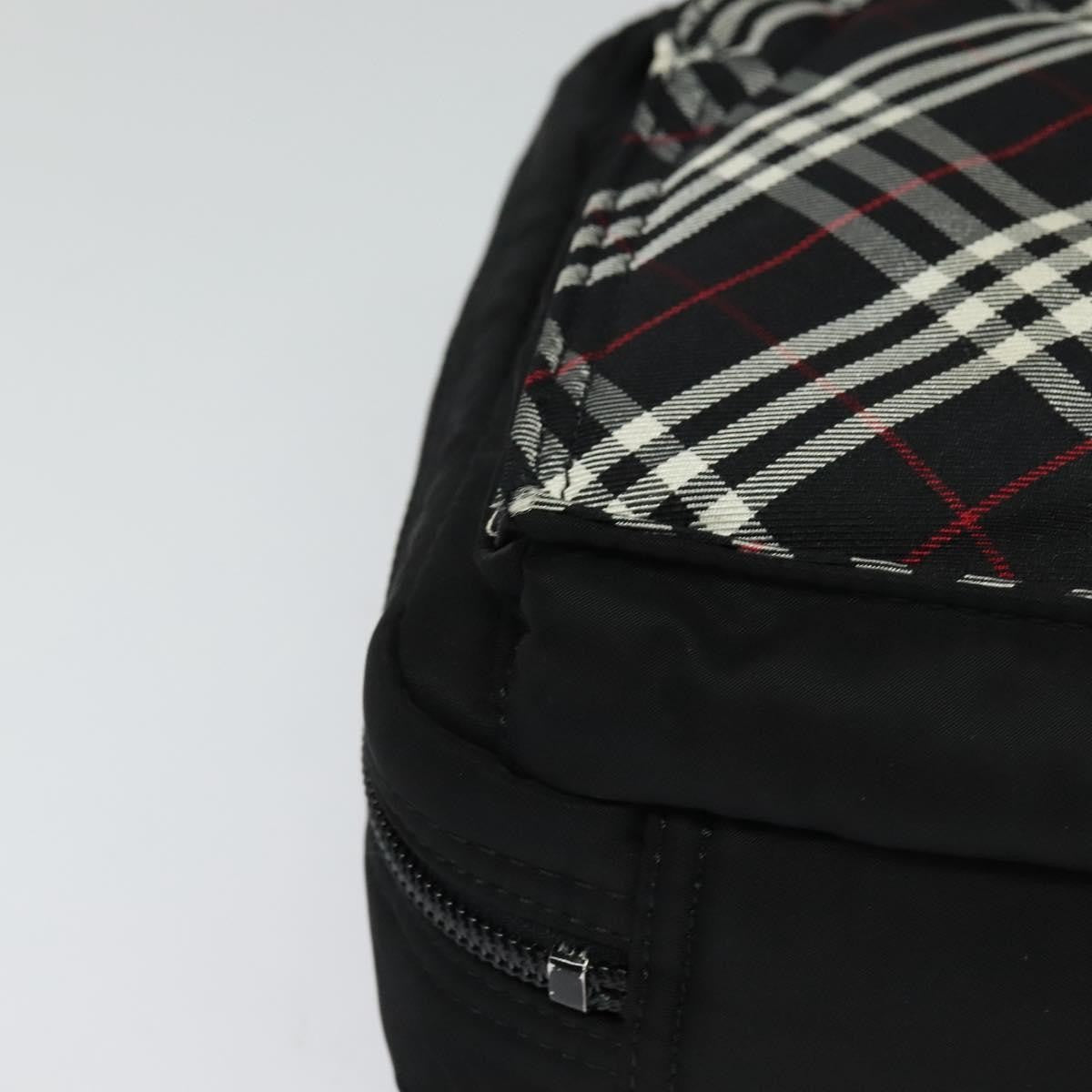 Burberry Nova Check Black Label Nylon Black Nylon Shoulder Bag