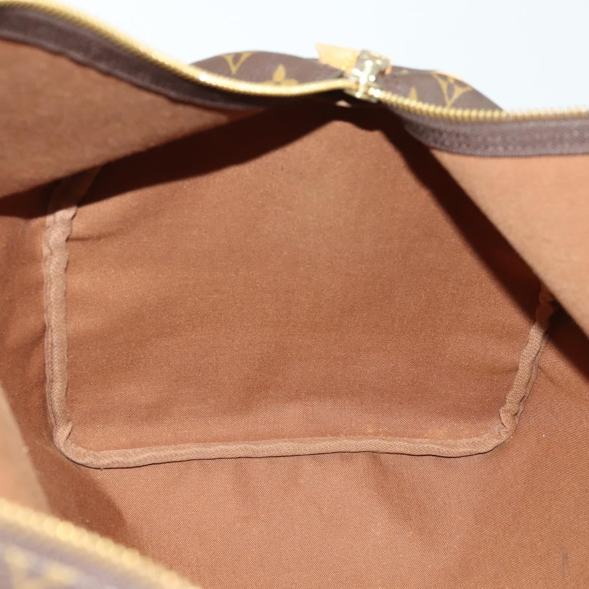Louis Vuitton Keepall Bag Monogram Canvas Brown Canvas Travel Bag