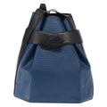 Louis Vuitton Vintage Sac D'epaule Handbag Epi Leather Blue Leather Shoulder Bag