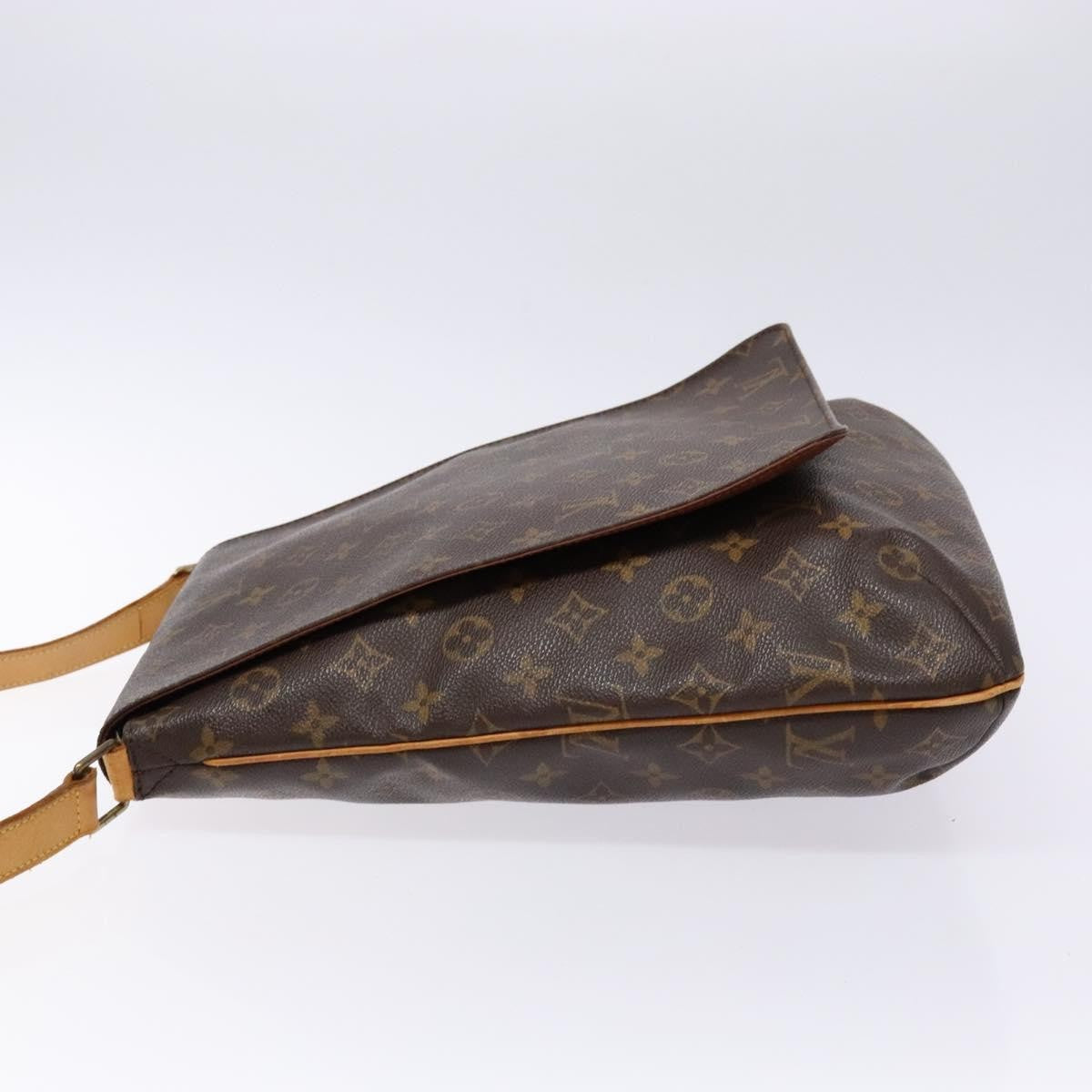 Louis Vuitton Musette Salsa Handbag Monogram Canvas Brown Canvas Bag