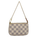 Louis Vuitton Pochette Accessoires Damier White Canvas Bag