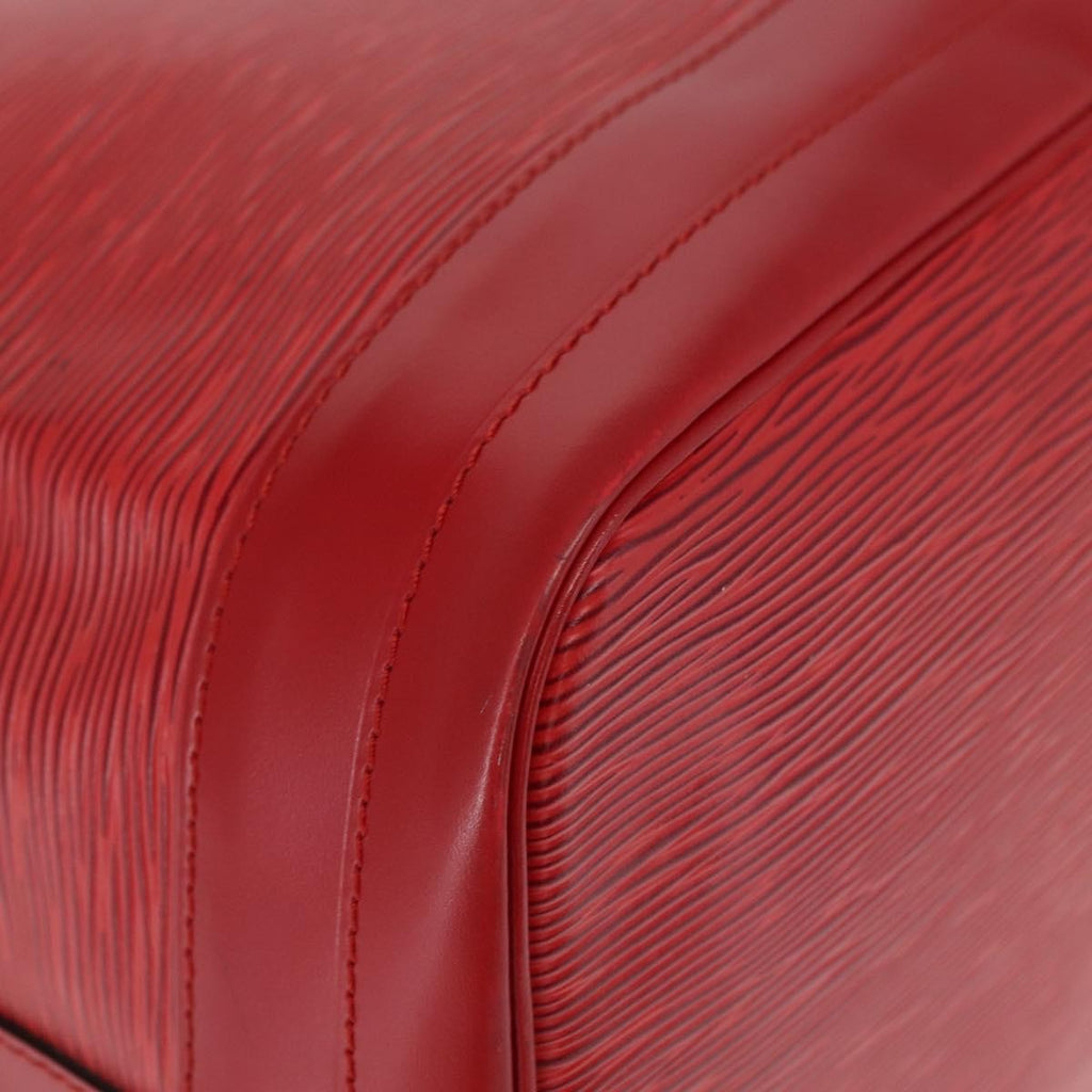 Louis Vuitton Petit Noe Nm Handbag Epi Leather Red Leather Shoulder Bag