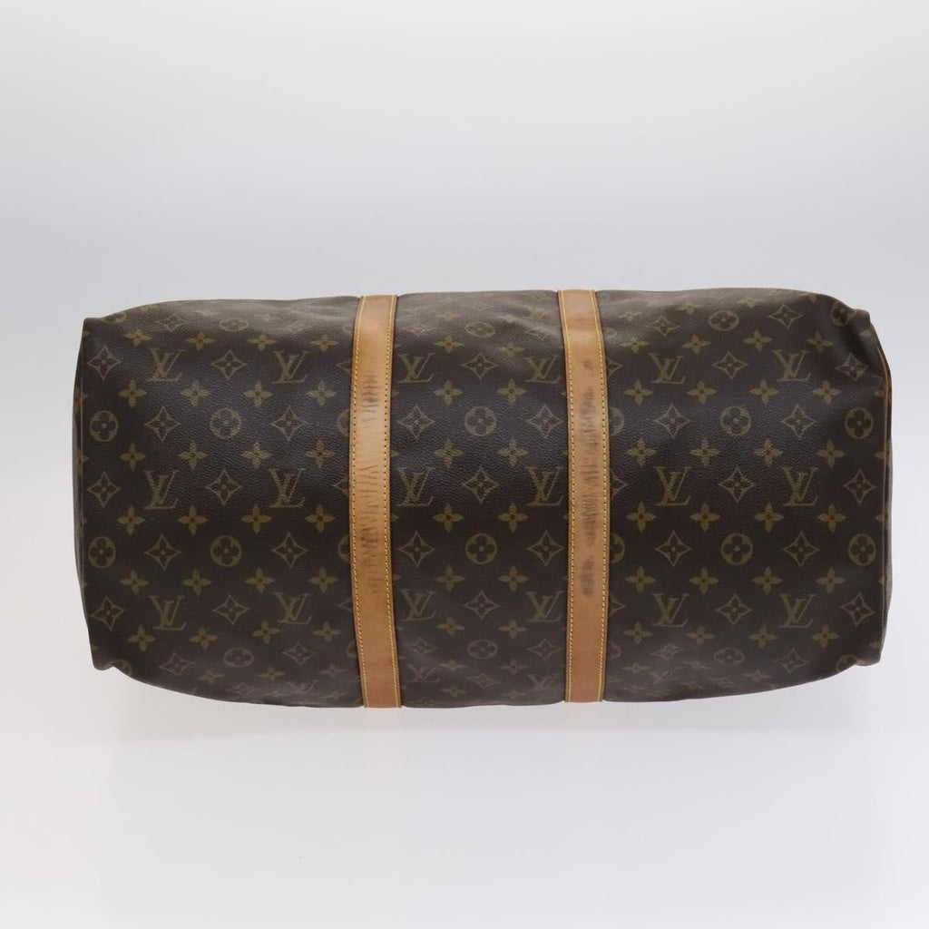 Louis Vuitton Keepall Bag Monogram Canvas Brown Canvas Bag