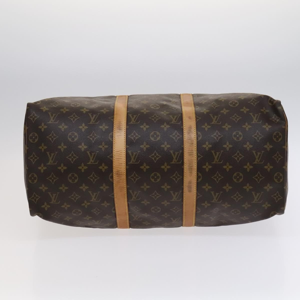 Louis Vuitton Keepall Bag Monogram Canvas Brown Canvas Bag