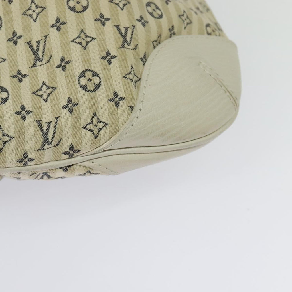 Louis Vuitton Marina Handbag Mini Lin Croisette Beige Canvas Handbag