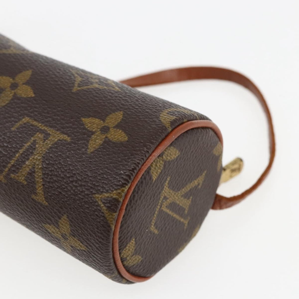 Louis Vuitton Papillon Pochette Monogram Canvas Brown Canvas Clutche & Pouche Bag