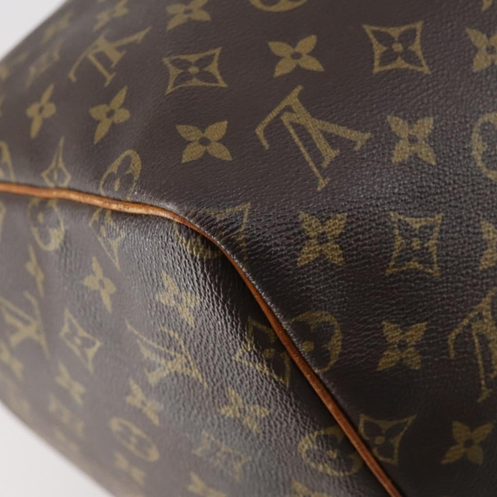 Louis Vuitton Keepall Bag Monogram Canvas Brown Canvas Travel Bag
