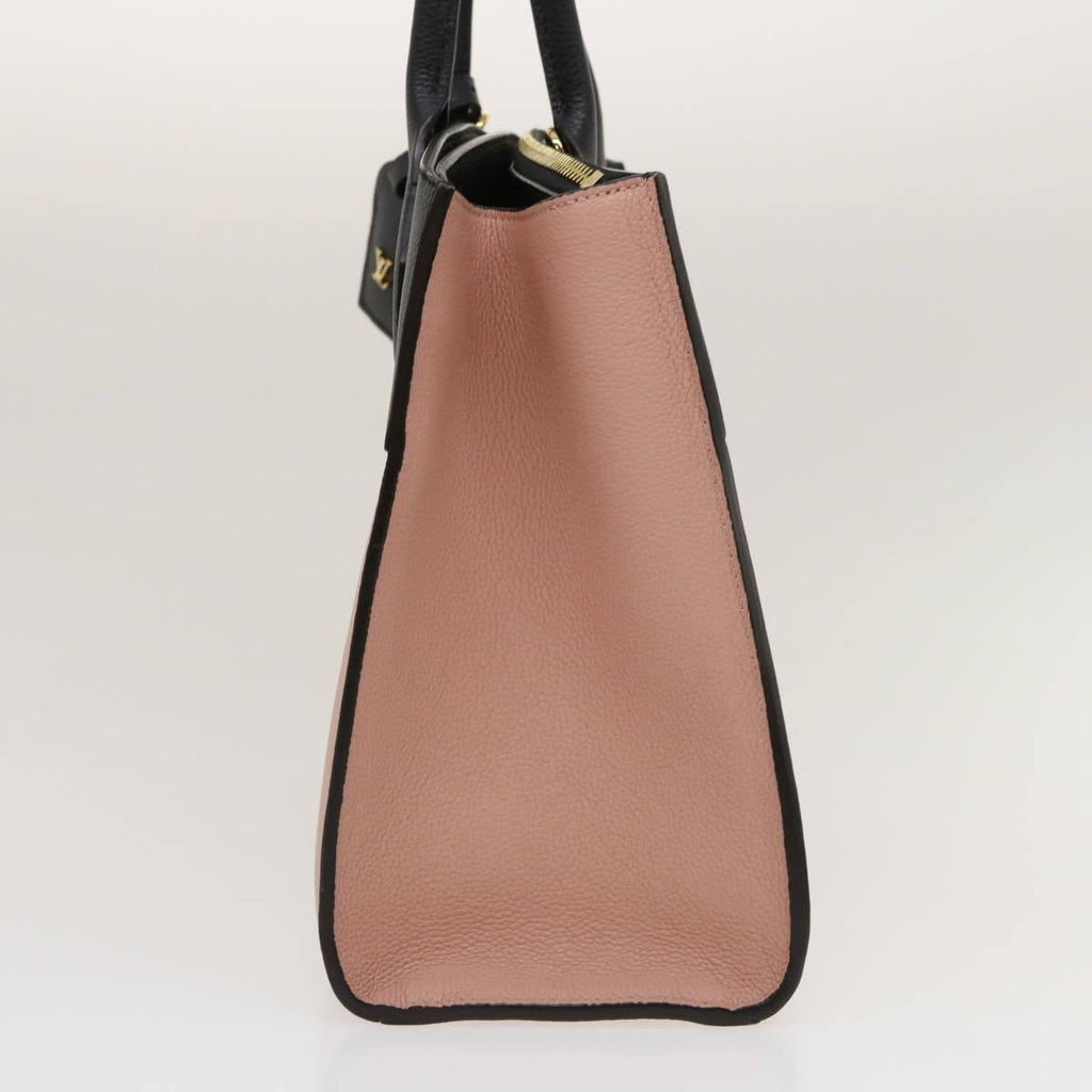 Louis Vuitton City Steamer Handbag Leather Pink Leather Bag