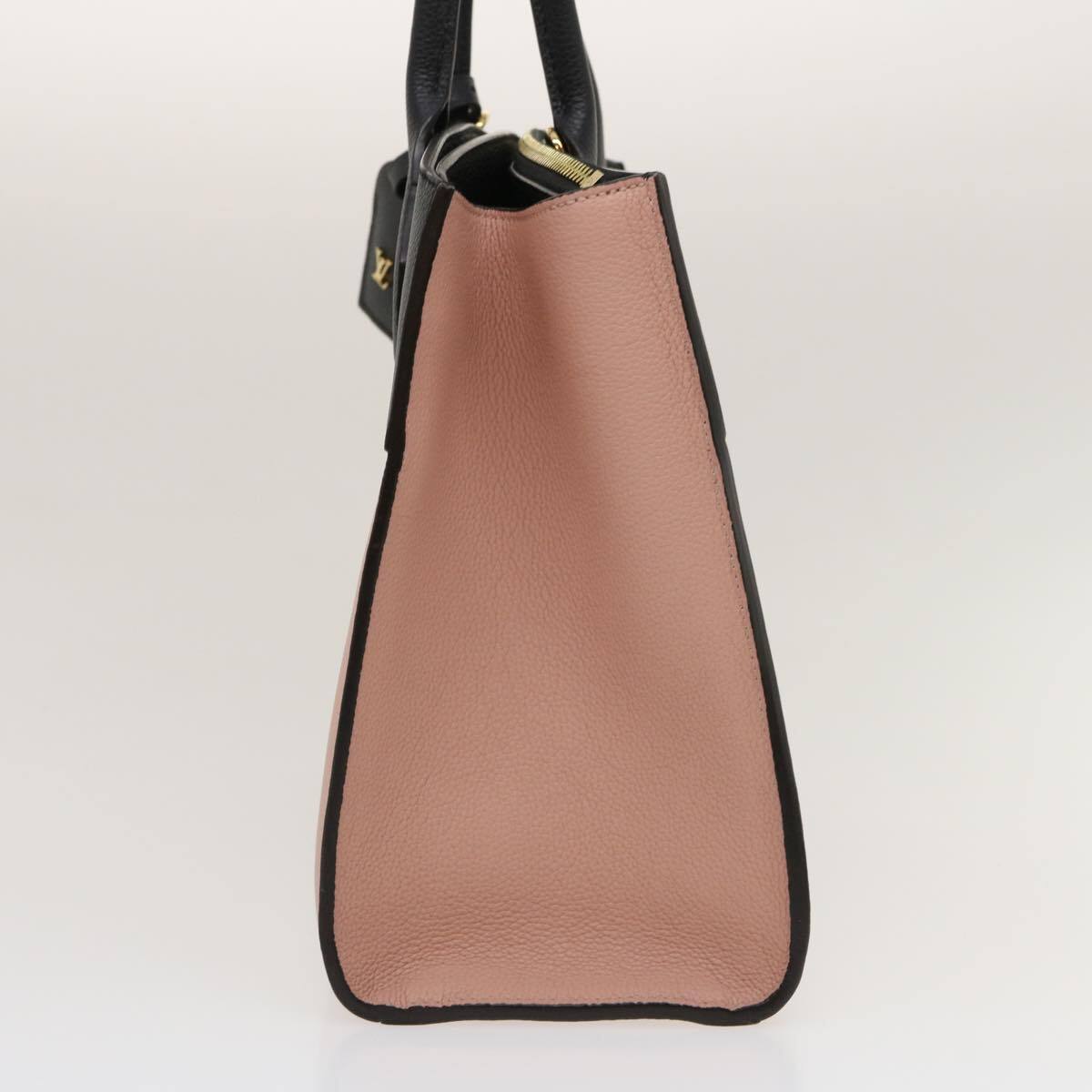 Louis Vuitton City Steamer Handbag Leather Pink Leather Bag