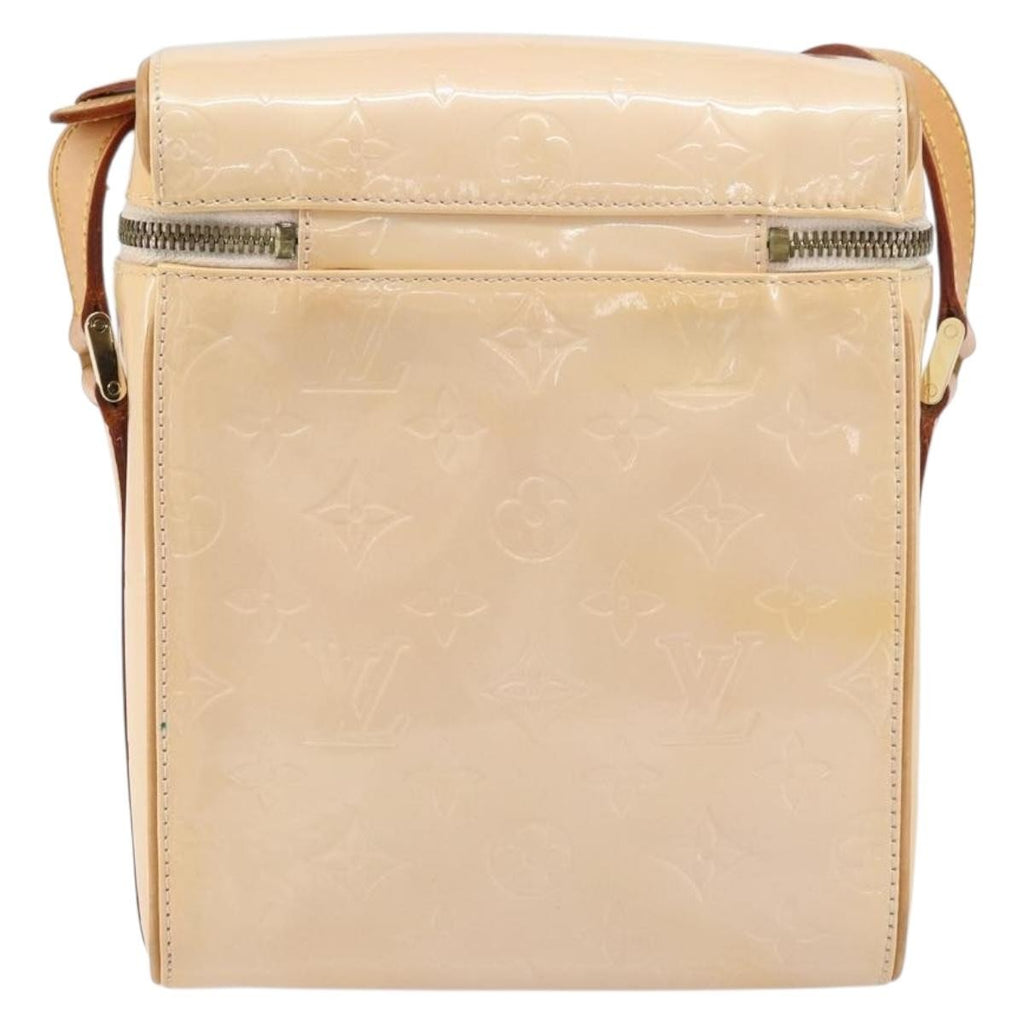Louis Vuitton Sullivan Handbag Monogram Vernis Pink Patent_Leather Shoulder Bag