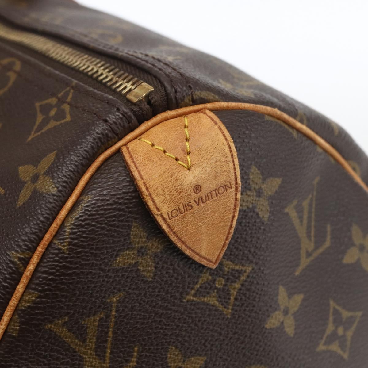 Louis Vuitton Keepall Bag Monogram Canvas Brown Canvas Travel Bag