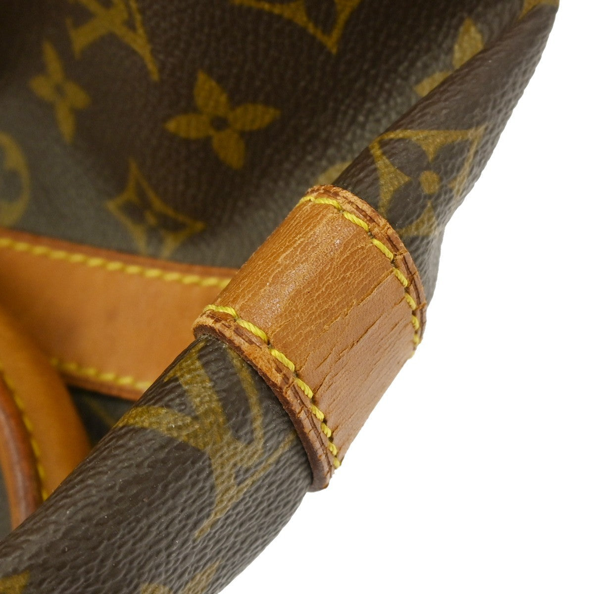 Louis Vuitton Keepall Bag Monogram Canvas Brown Canvas Travel Bag