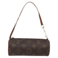 Louis Vuitton Papillon Pochette Monogram Canvas Brown Canvas Clutche & Pouche Bag