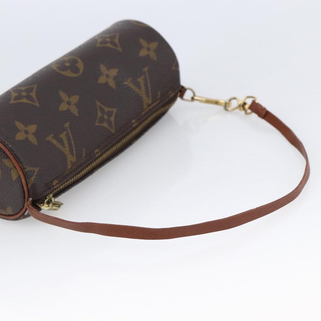 Louis Vuitton Papillon Pochette Monogram Canvas Brown Canvas Clutche & Pouche Bag