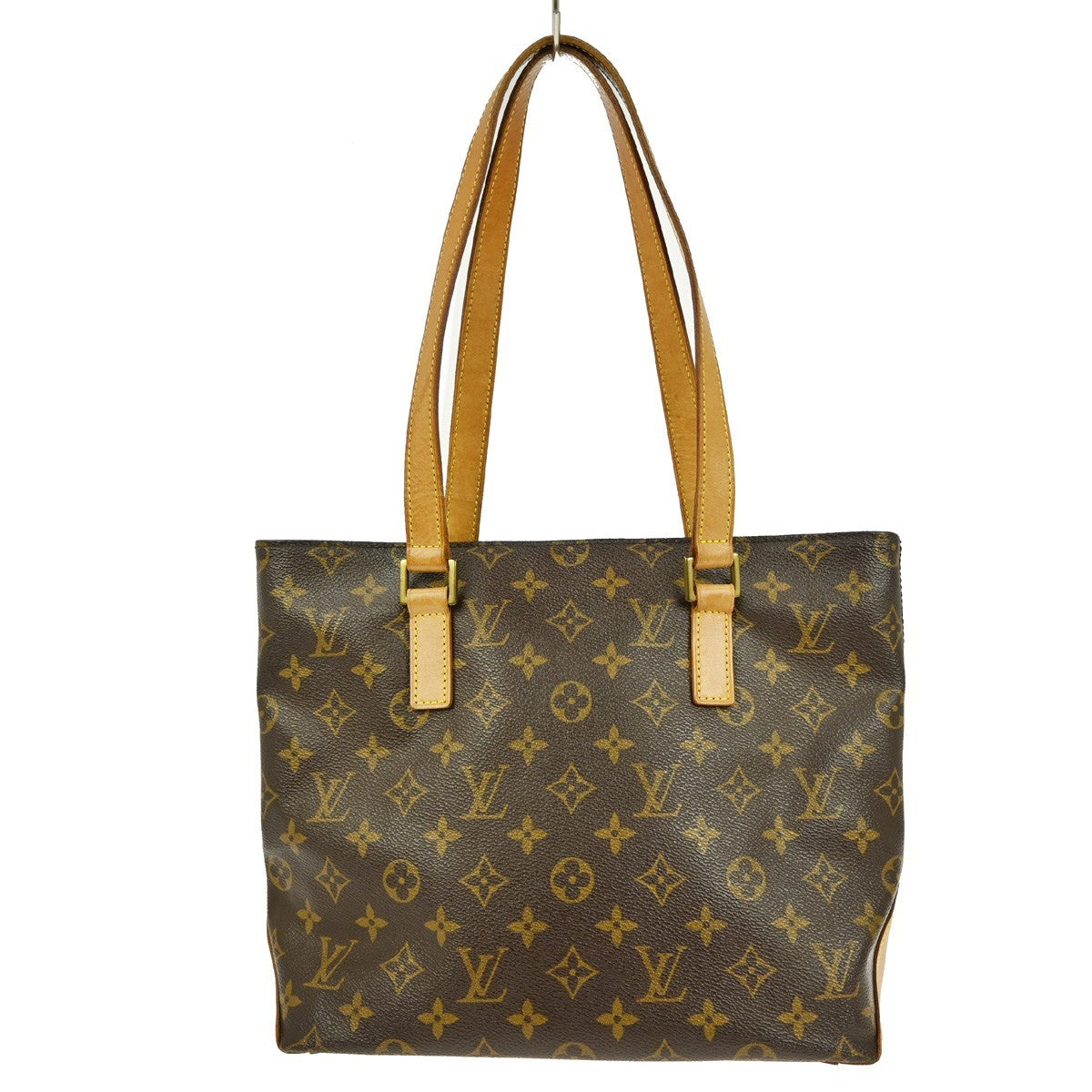 Louis Vuitton Cabas Piano Monogram Canvas Brown Canvas Tote Bag