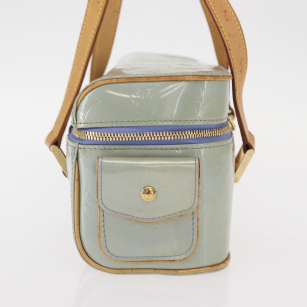 Louis Vuitton Sullivan Horizontal Bag Monogram Vernis Purple Patent_Leather Handbag
