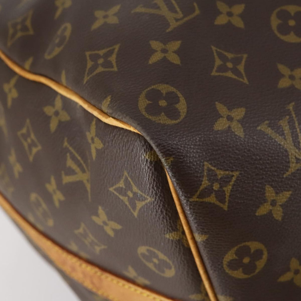 Louis Vuitton Keepall Bandouliere Bag Monogram Canvas Brown Canvas Travel Bag