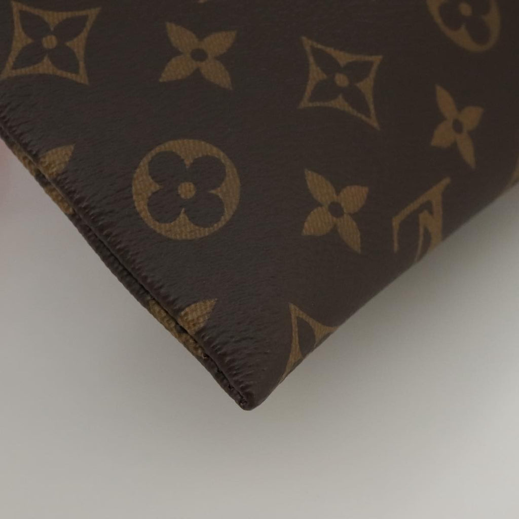 Louis Vuitton Solar Ray A4 Pouch Monogram Canvas Brown Canvas Clutche & Pouche Bag