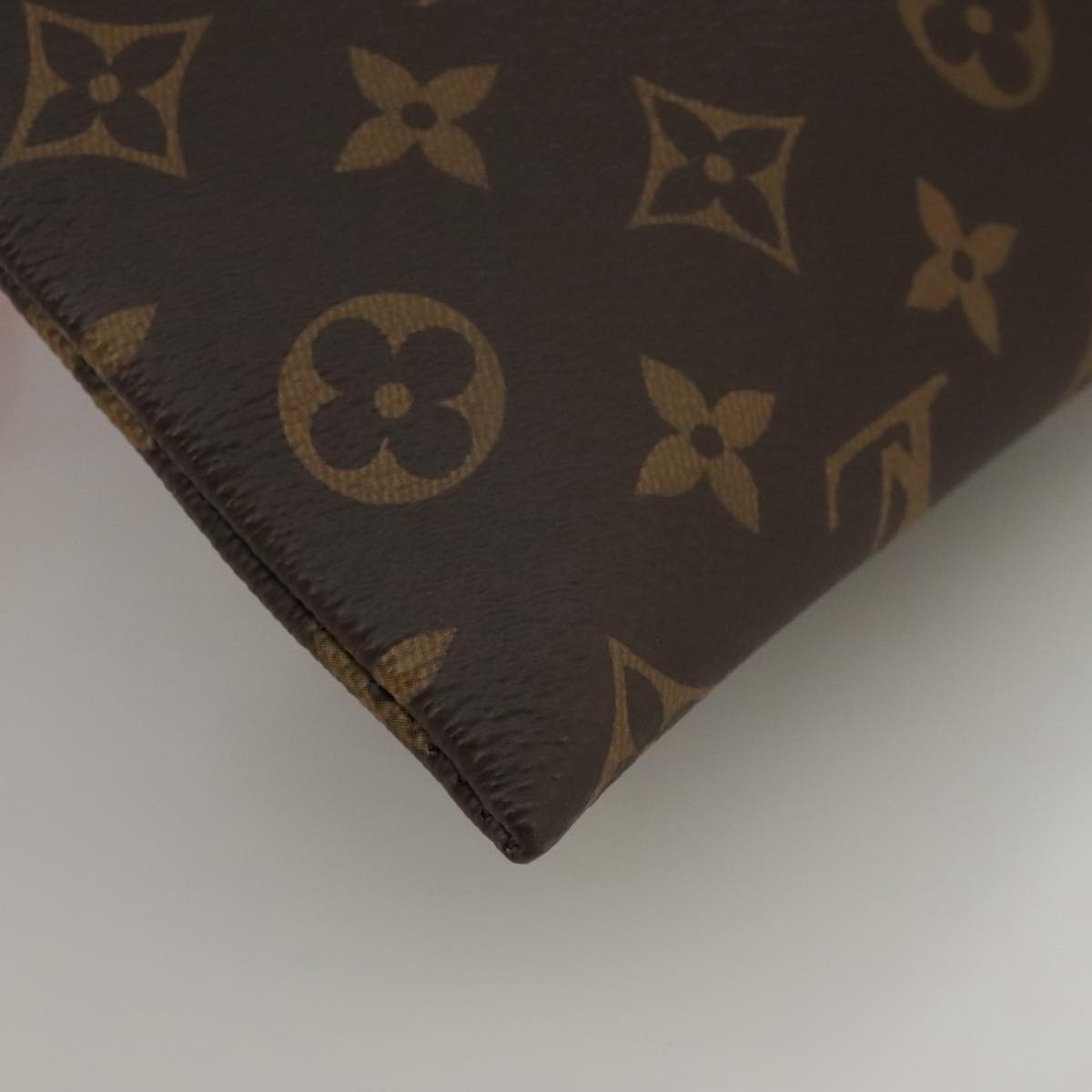Louis Vuitton Solar Ray A4 Pouch Monogram Canvas Brown Canvas Clutche & Pouche Bag