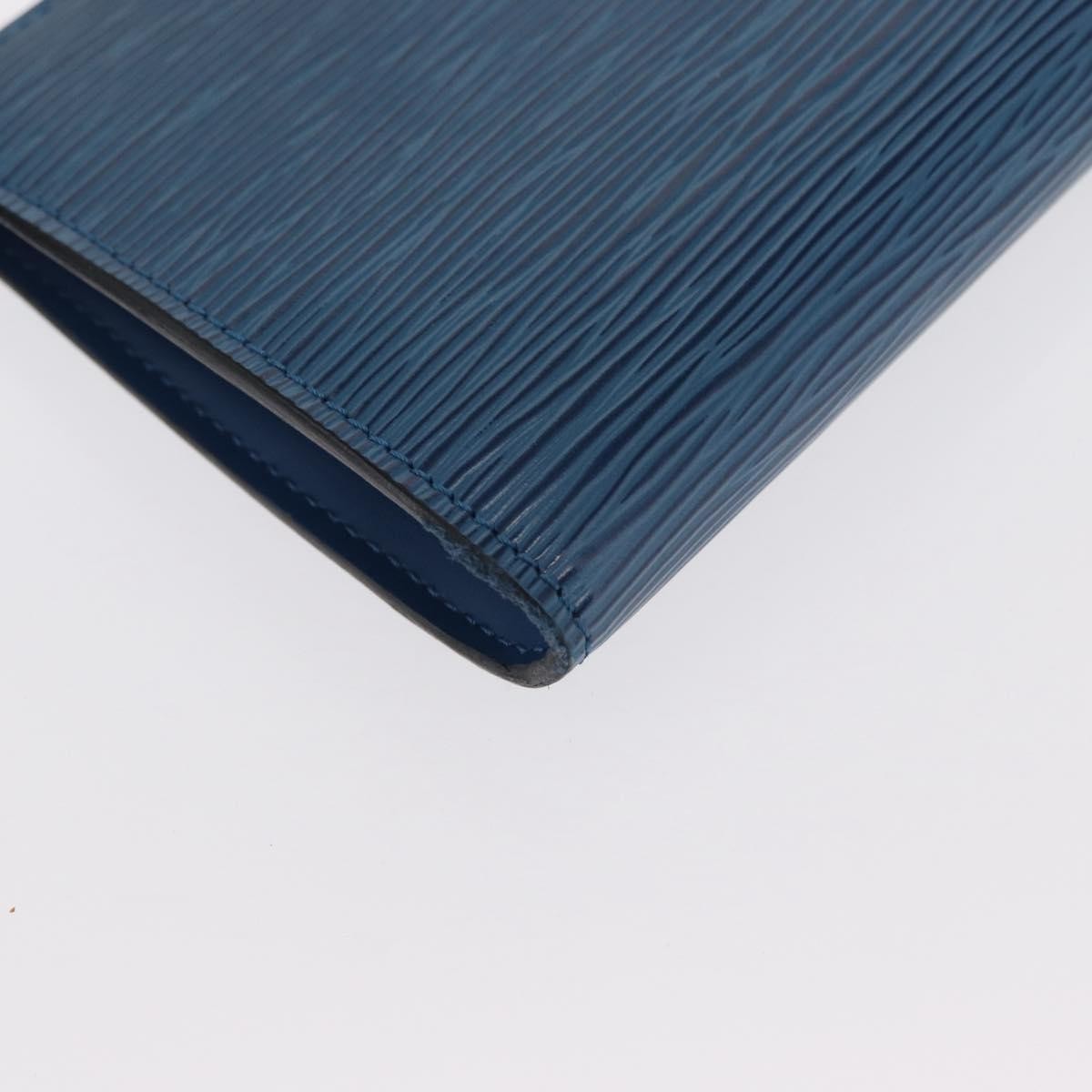 Louis Vuitton Pochette Accessoires Epi Leather Blue Leather Clutche & Pouche Bag