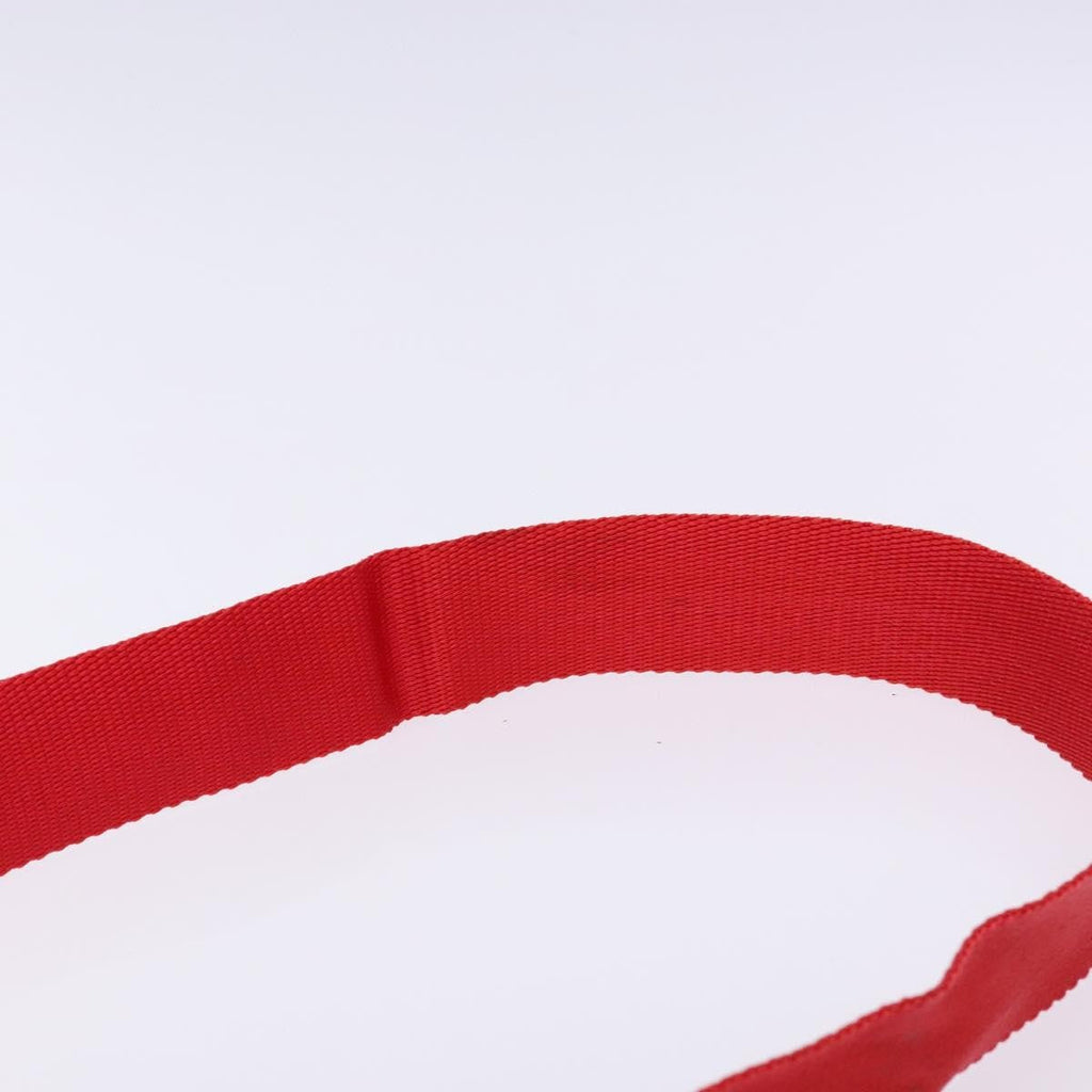 Prada Flat Messenger Bag Tessuto Red Nylon Bag