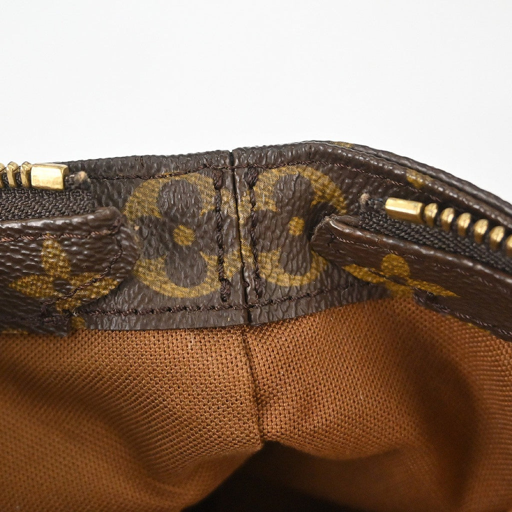 Louis Vuitton Cabas Piano Monogram Canvas Brown Canvas Tote Bag